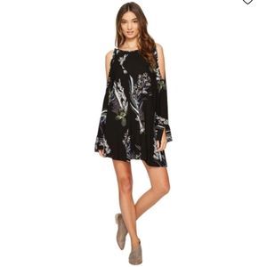 Free People Clear Skies Printed Tunic Dress - XS